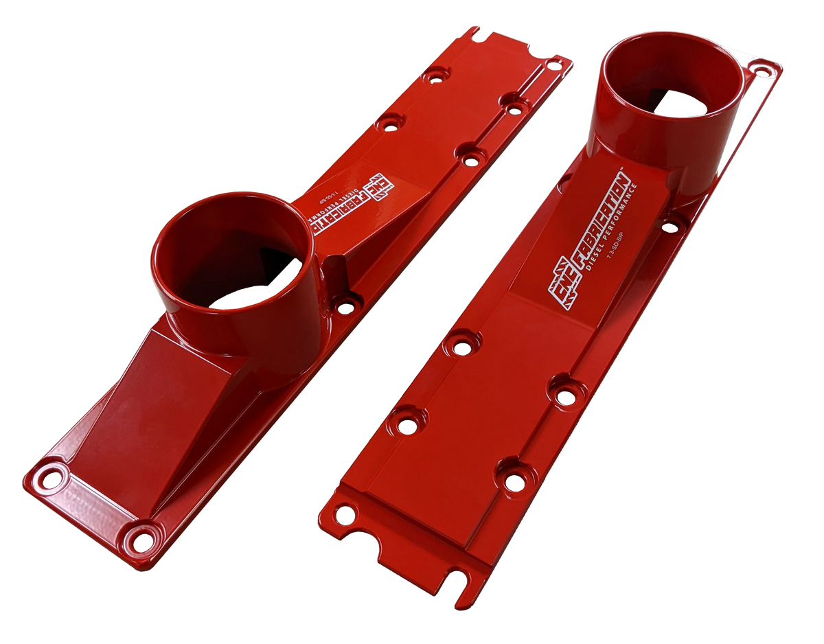 CNC Fabrication 3" Billet Intake Plenum (10-Bolt) - Raw – image 3