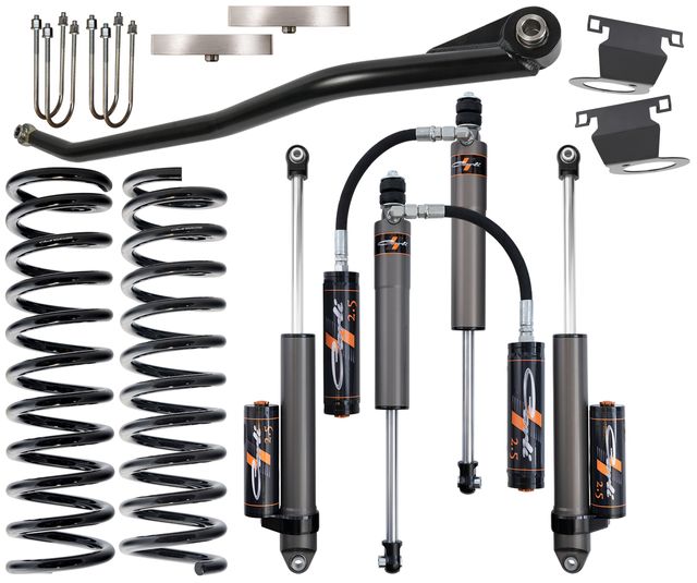 Carli Suspension 2.5 Lift Shock Package With Reservoir Mounts - 2019-2024 Ram 2500 4x4 Diesel