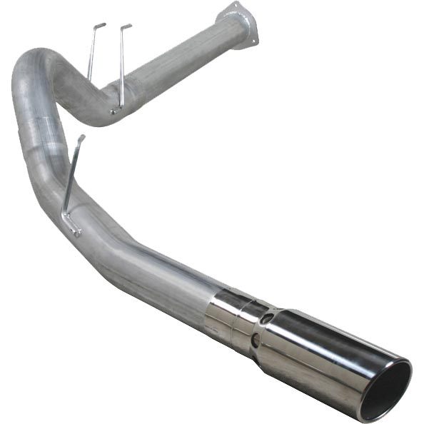 Diamond Eye 4" Aluminized Filter-Back Exhaust System — 2011-2014 Ford F-250/F-350