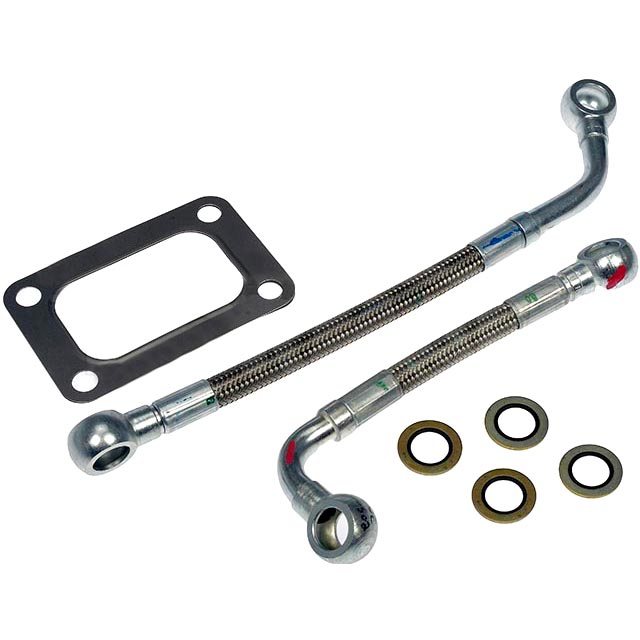 Dorman Turbocharger Coolant Supply & Return Line Kit - Ram 2500/3500 6.7L Cummins (2007.5-2012)