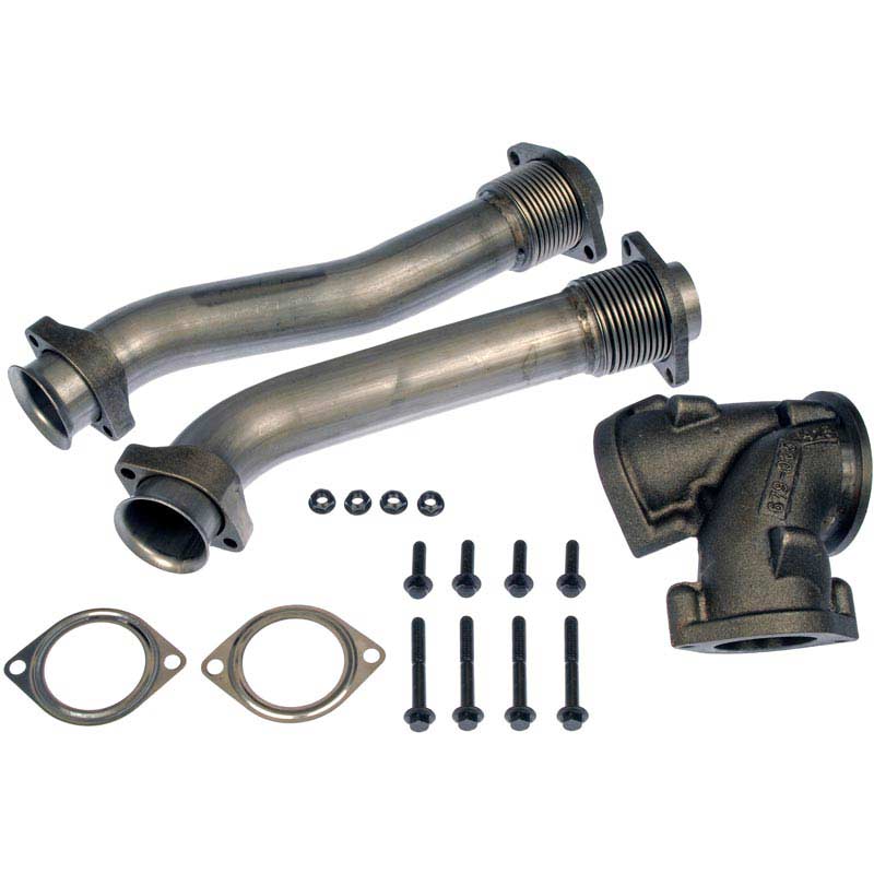 Dorman Turbocharger Up-Pipe Kit — 1999-2003 Ford Power Stroke 7.3L