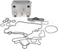 Dorman Engine Oil Cooler Kit (18-Row Aluminum) — Power Stroke 6.0L
