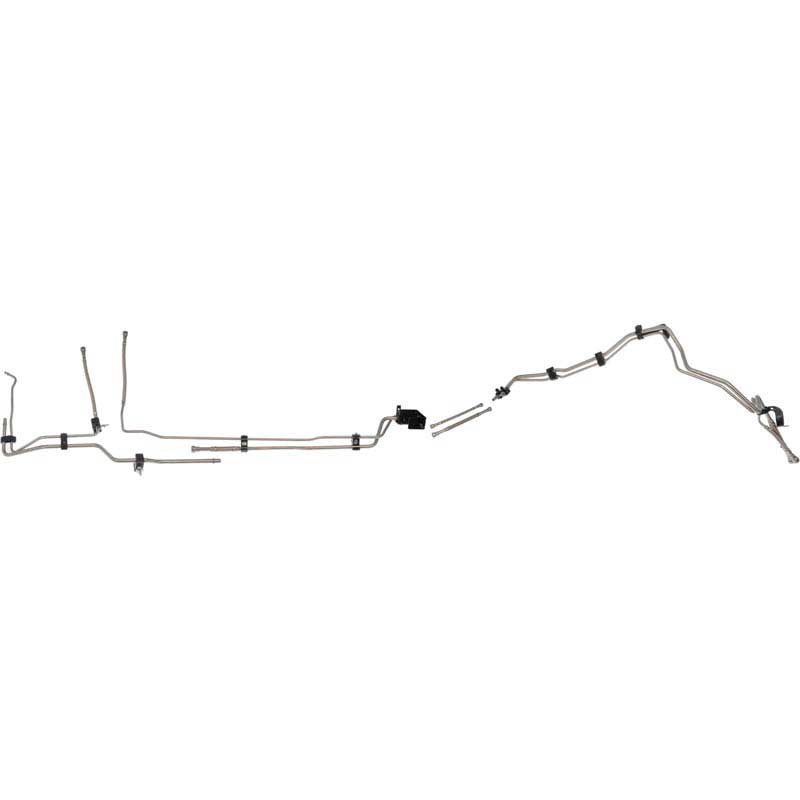 Dorman Stainless Steel Fuel Line Kit — 2001-2004 Chevrolet/GMC 2500HD/3500HD (Extended Cab; 2500HD Requires RPO HVY)