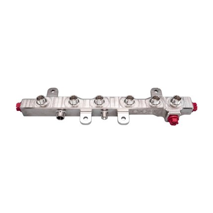 Exergy Billet Dual Feed Fuel Rail without Sensor or PRV - 2007.5-2012 Dodge/Ram 2500/3500 6.7L Cummins (E0620360)