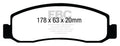 EBC Yellowstuff Front Brake Pads DP41892R - Ford F-250/F-350/F-450 Super Duty (2008-2013)