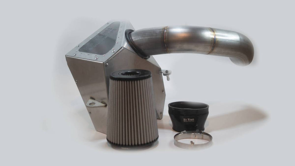 No Limit Fabrication Premium Closed Box Intake — 2017-2019 Power Stroke 6.7L