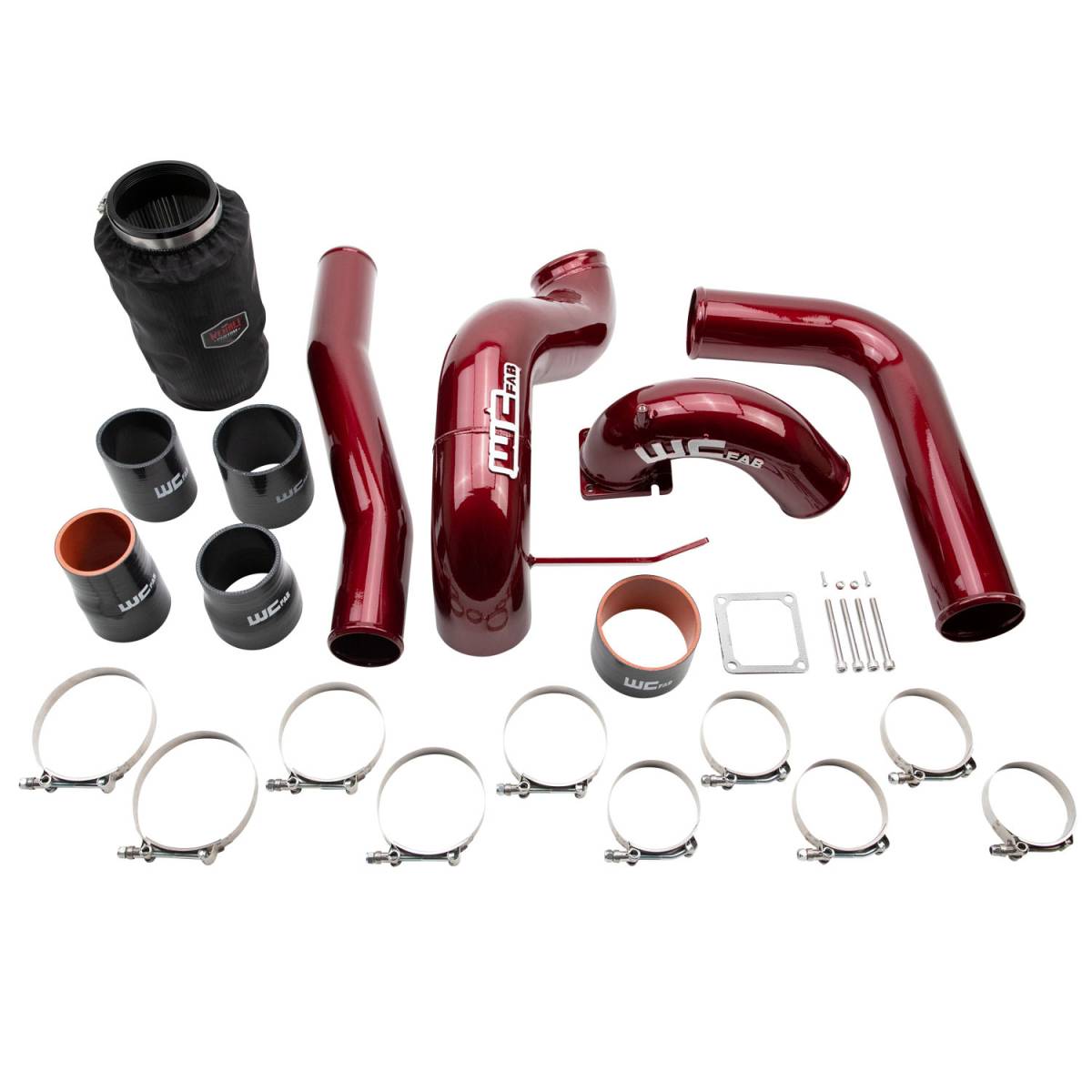 High Flow Intake Bundle Kit Stage 2 — 2003-2007 Cummins 5.9L – Fab Red