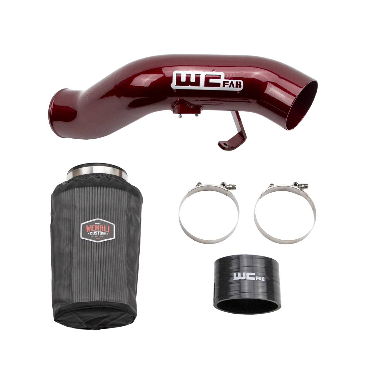 Wehrli Custom Fabrication 4in Intake Kit — 2003-2007 Power Stroke 6.0L