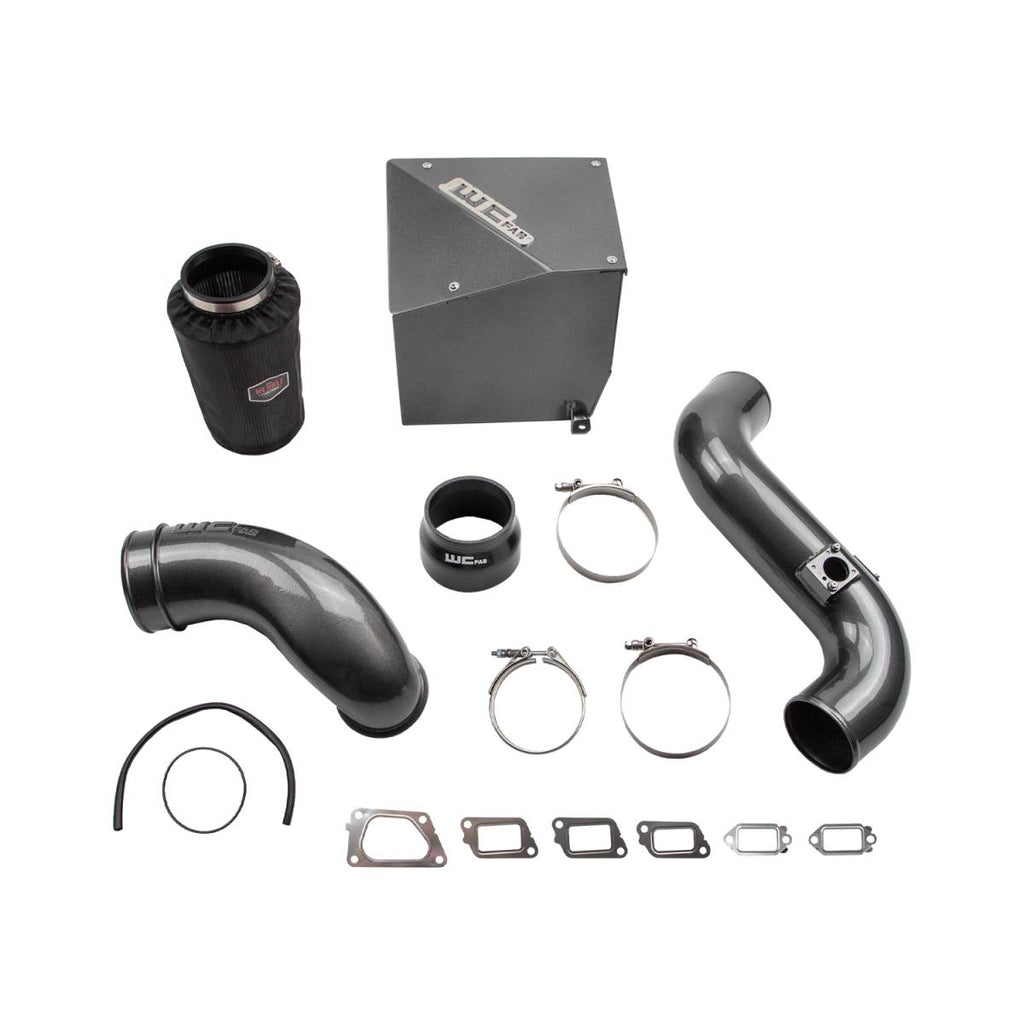 Stage 2 Intake Kit — 2011-2016 Duramax LML 6.6L – WCFab Grey