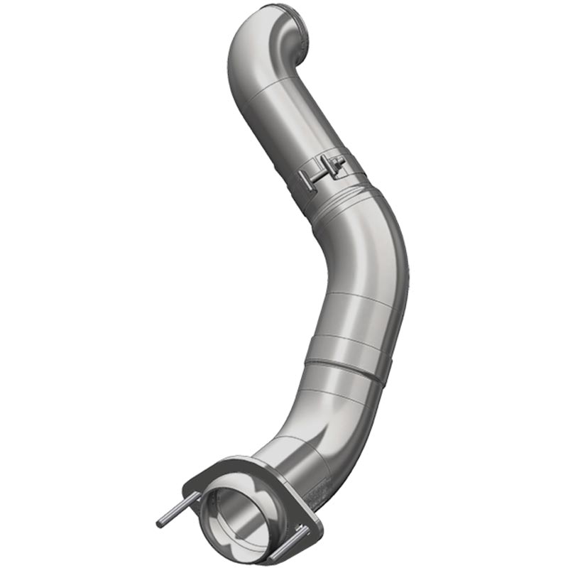 MBRP 4" Turbo Downpipe Armor Lite — 2011-2014 Power Stroke 6.7L