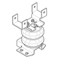 Firestone Ride-Rite Rear Air Helper Spring Kit 2190 - Chevrolet Silverado / GMC Sierra 1500HD & 2500 (2001-2006)