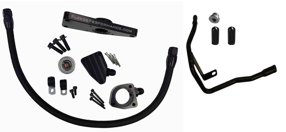 Fleece Performance Coolant Bypass Kit Auto Trans — 2006-2007 Cummins