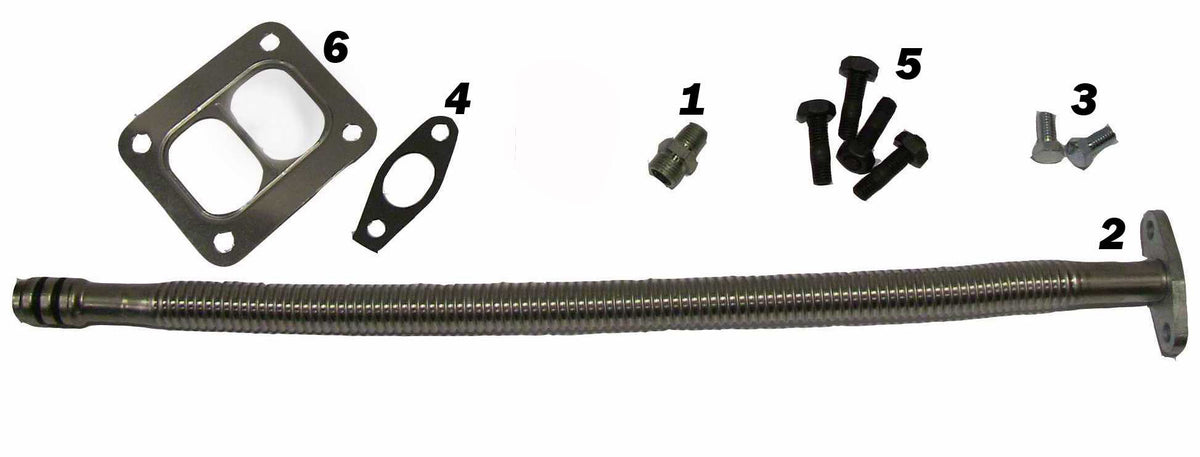 Fleece Performance S300-S400 Turbo Installation Kit — 2003-2007 Cummins