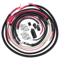 JeepCables Big 7 Battery Cable Kit - Angled 90 Terminals, 2/0 Gauge - 2003-2007 Ford F-250/F-350 6.0L