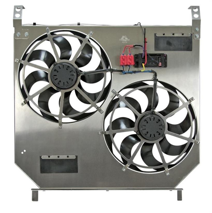 Flex-a-Lite Direct-Fit Dual Electric Fans w/ Variable Controller