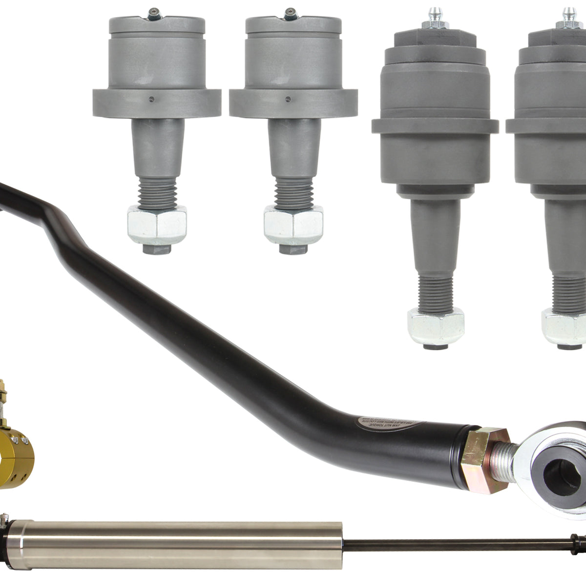 Carli Suspension U-Bolt Kit - 4in Axle Tube — 2003-2013 Ram 2500 / 2003-2018 Ram 3500
