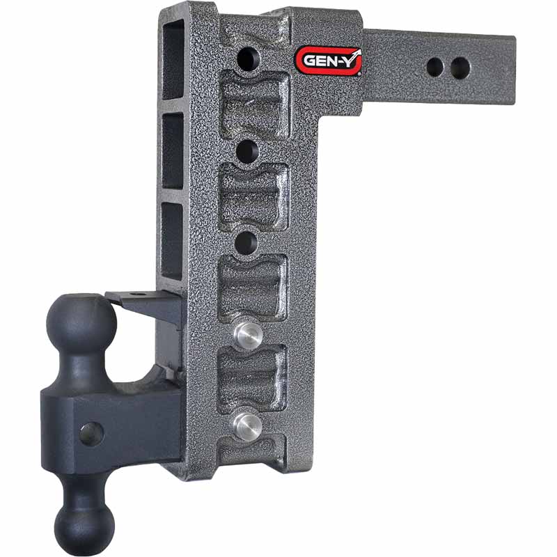 Gen-Y Hitch Mega-Duty 32K Drop Hitch W/Pintle Lock - 12" Drop — 1989-2026 Ford/Ram/Chevrolet/GMC Super Duty/F-250 (2.5" Shank)