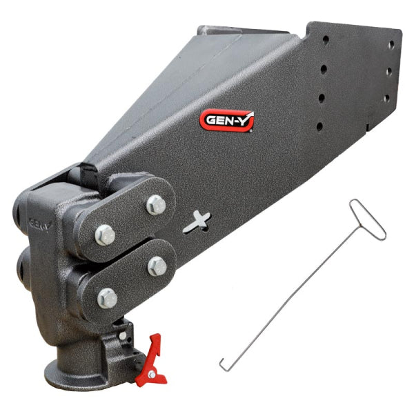 Gen-Y Hitch Executive 30K Fifth Wheel to Gooseneck (Auto) — Universal Fit (GH-8056AL)