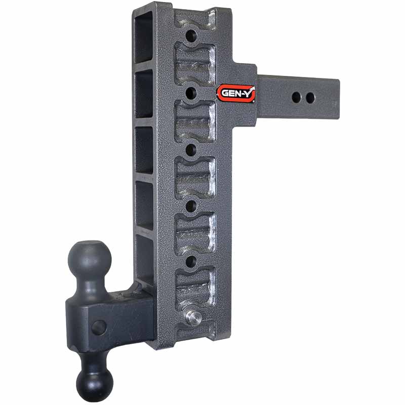 Gen-Y Hitch Mega-Duty 21K Drop Hitch W/Ball - 12" Offset Drop