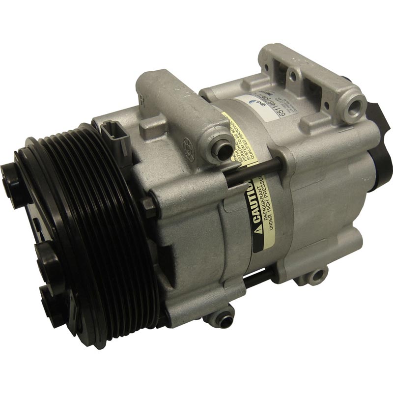 GPD New a/C Compressor — 1999-2003 Ford F-250/F-350/F-450/F-550 Power Stroke 7.3L