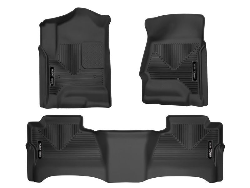 Husky Liners Black Weatherbeater Floor Liner Set