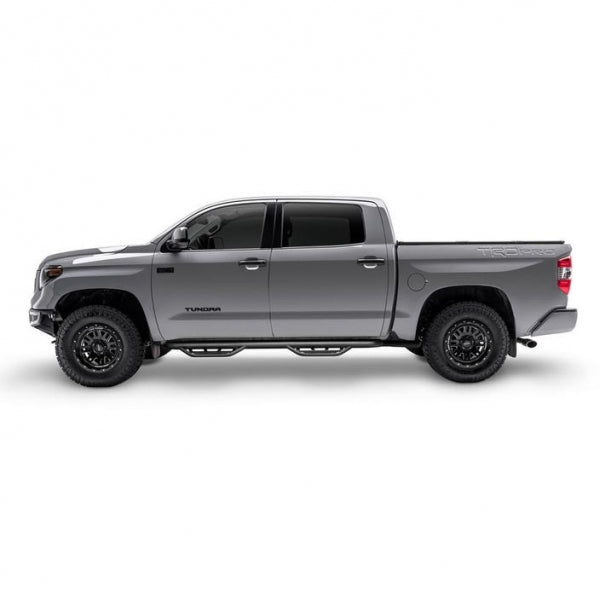 N-Fab Cab Length Textured Black Podium Nerf Bar — 2019-2020 Ram 2500/3500 (Crew Cab)