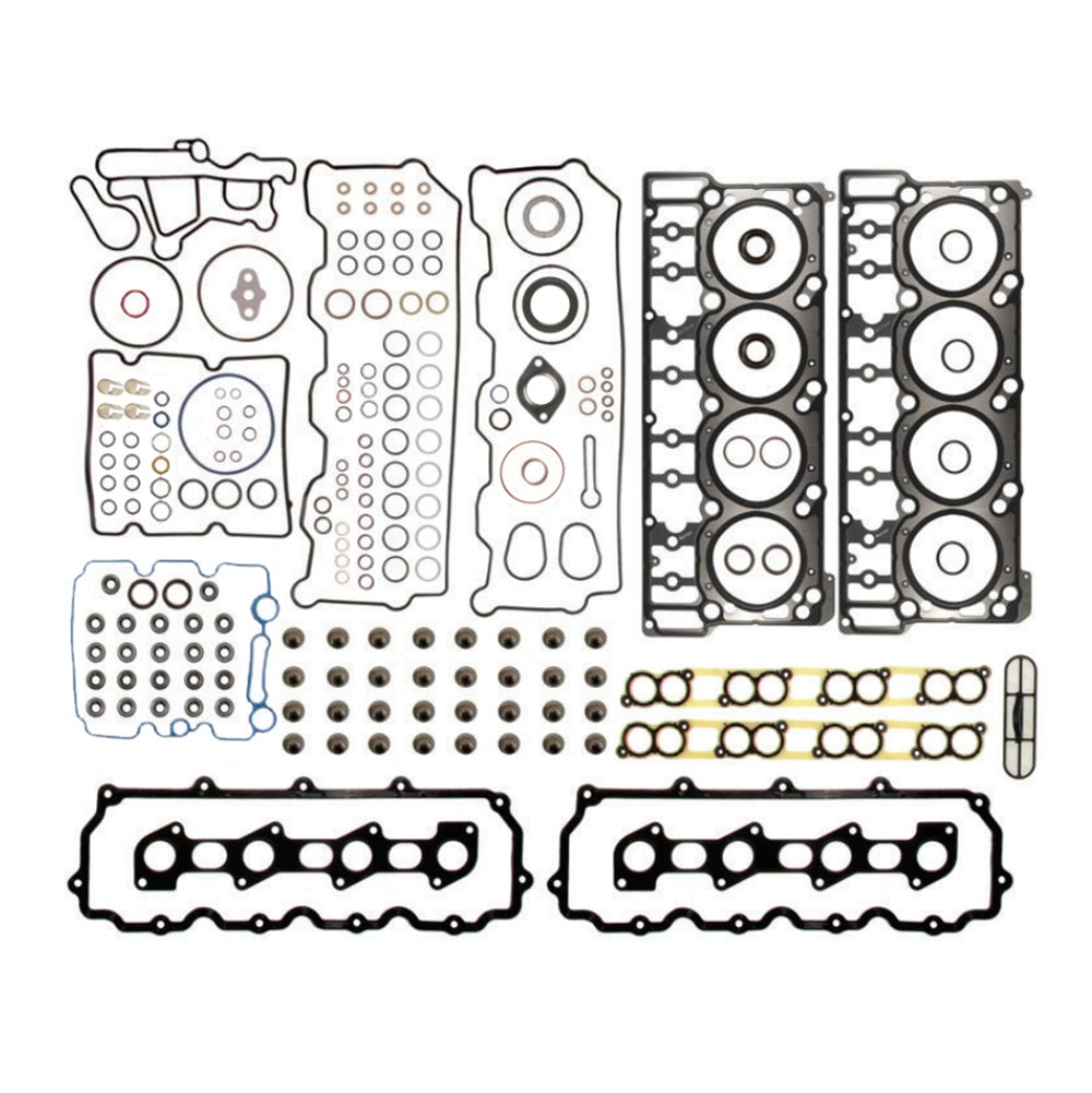 Mahle Full Top End Head Set — 2003.5-2006 Ford 6.0L Power Stroke (18mm Dowel Pins)