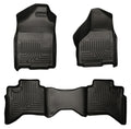 Husky Liners WeatherBeater Floor Liners 98031 - Front & 2nd Row, Dodge Ram 2500/3500 Crew Cab (2003-2008)