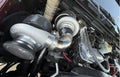 HX40 downpipe with clamp