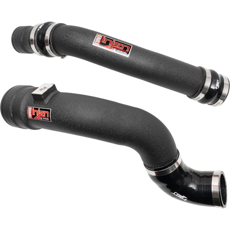 Injen Hot & Cold Side Intercooler Pipe Kit - Black
