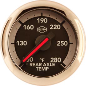 ISSPRO EV2 Rear Axle Temperature Gauge 100-280F - R30000 Style