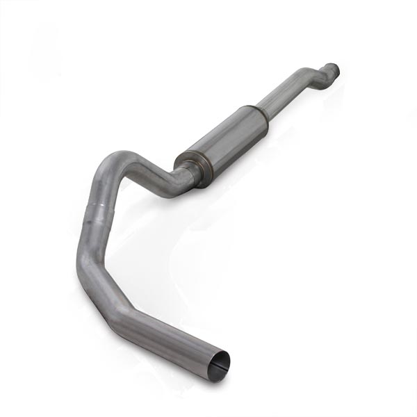 Diamond Eye 4" Aluminized Cat-Back Exhaust System — 2003-2007 Ford F-250/F-350