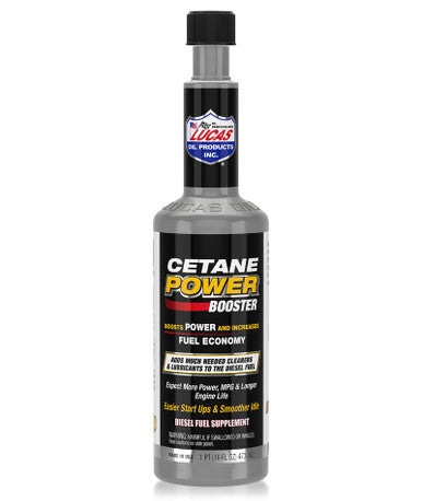 Lucas Oil 11031 Cetane Power Booster 16 Oz. | Ford, Ram, Chevrolet, GMC F-250, F-350, 2500, 3500, 2500HD, 3500HD Power Stroke, Cummins, Duramax