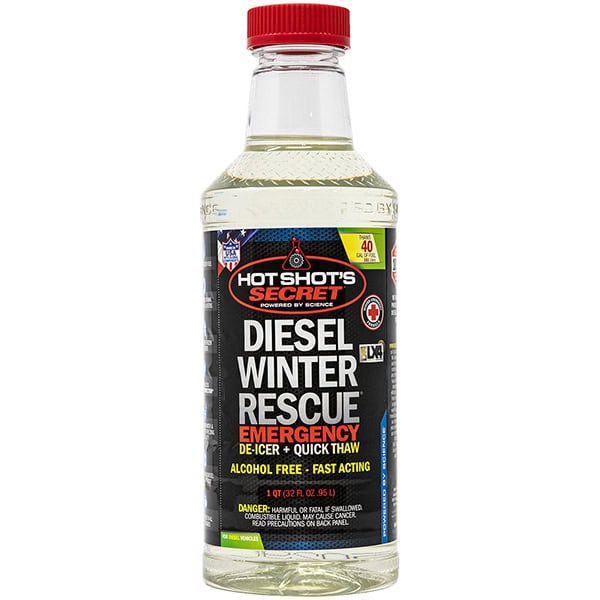 HOT SHOT'S SECRET DWR32Z DIESEL WINTER RESCUE EMERGENCY FUEL ADDITIVE
