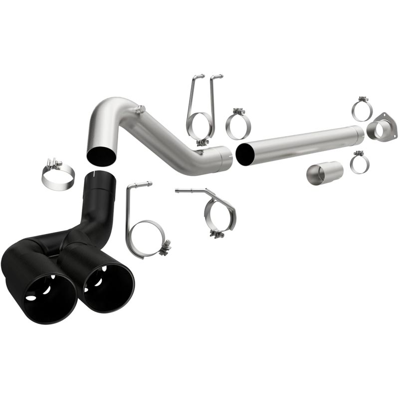 MagnaFlow Black Series 4 in. Dual Filter-Back Exhaust