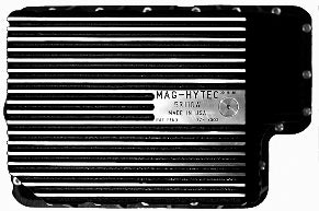 Mag-Hytec F5R110W finned aluminum deep transmission pan for 2008-2010 Ford Super Duty 5R110W TorqShift (6.4L Power Stroke / 6.8L V10)