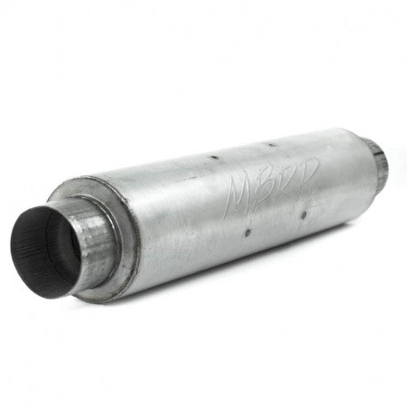 MBRP Quiet Tone Muffler M1004A - Aluminized Steel, 4in Inlet/Outlet, 24in Body