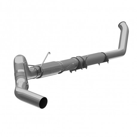 MBRP 305hp Models Aluminized Steel 5 Turbo Back Single Side Exit — 2003-2004 Dodge/Ram 2500/3500 Cummins