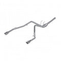 MBRP Aluminized Steel 2.5 Filter Back Dual Split Rear — 2014-2018 Ram 1500 EcoDiesel 3.0L