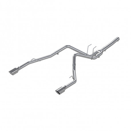MBRP Aluminized Steel 2.5 Filter Back Dual Split Rear — 2014-2018 Ram 1500 EcoDiesel 3.0L