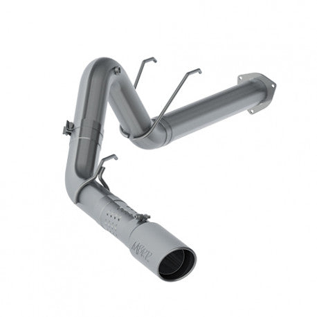 MBRP Aluminized Steel 4 Filter Back Single — 2017-2026 Ford F-250/F-350/F-450 6.7L