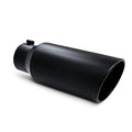 MBRP Exhaust Tip T5127BLK - Black, 5in Inlet, 7in Outlet, 18in Length