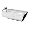 MBRP 4"-5" Angled Rolled Edge Single Wall Exhaust Tip — Universal Fit