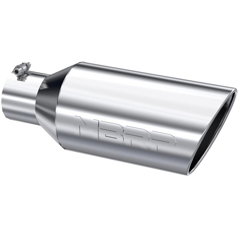 MBRP Rolled Angle Cut Exhaust Tip — Universal Fit