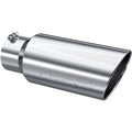 MBRP Rolled Angle Cut Exhaust Tip (5" Inlet, 7" Outlet) — Universal Fit
