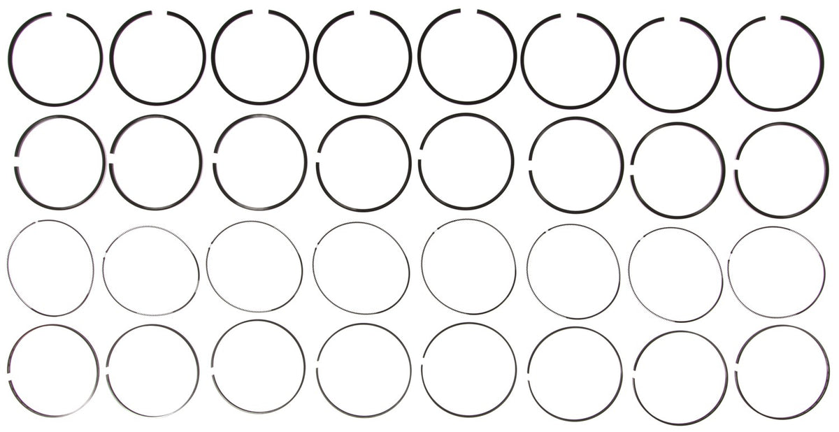 MAHLE 42160 Complete Piston Ring Set (Standard) - GM 6.6L Duramax LGH/LML (2011-2016)