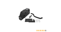 Mishimoto Aluminum Primary Degas Tank (Wrinkle Black) — 2011-2019 Ford Power Stroke 6.7L