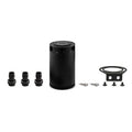 Mishimoto XL Compact Baffled Oil Catch Can, 3-Port, Black (MMBCC-CBTHR-XLBK)