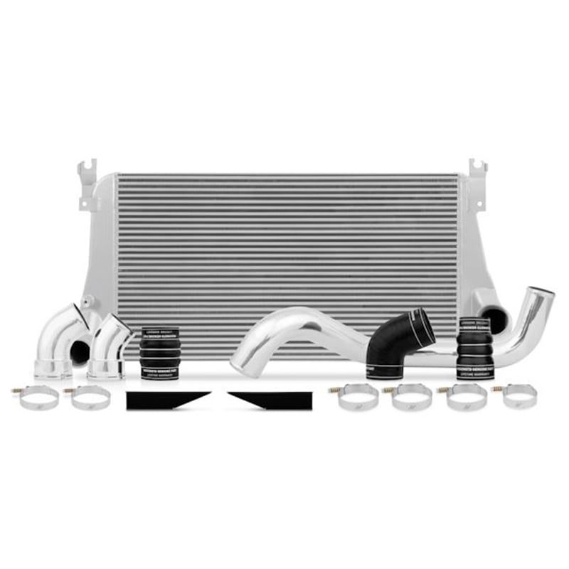 Mishimoto 06-10 Chevy 6.6L Duramax Intercooler Kit w/ Pipes (Silver)