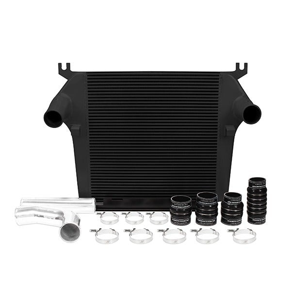 Mishimoto 10-12 Dodge 6.7L Cummins Intercooler Kit w/ Pipes & Boots (Black)